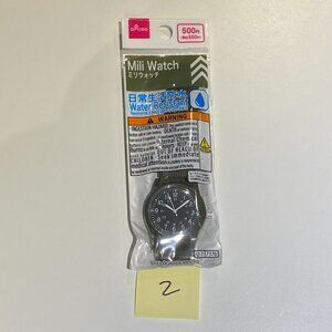 BRAND NEW DAISO MILI WATCH MILITARY FIELD WATCH GREEN (2)
